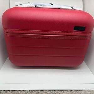 Away Travel Vanity/Train Case Tango Red NWT